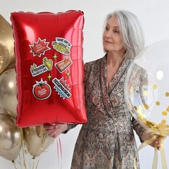 К Фигура, Пенсионное удостоверение, 21''/53 см, 1 шт.