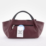 Сумка Саломея 362 наппа бордо + черный