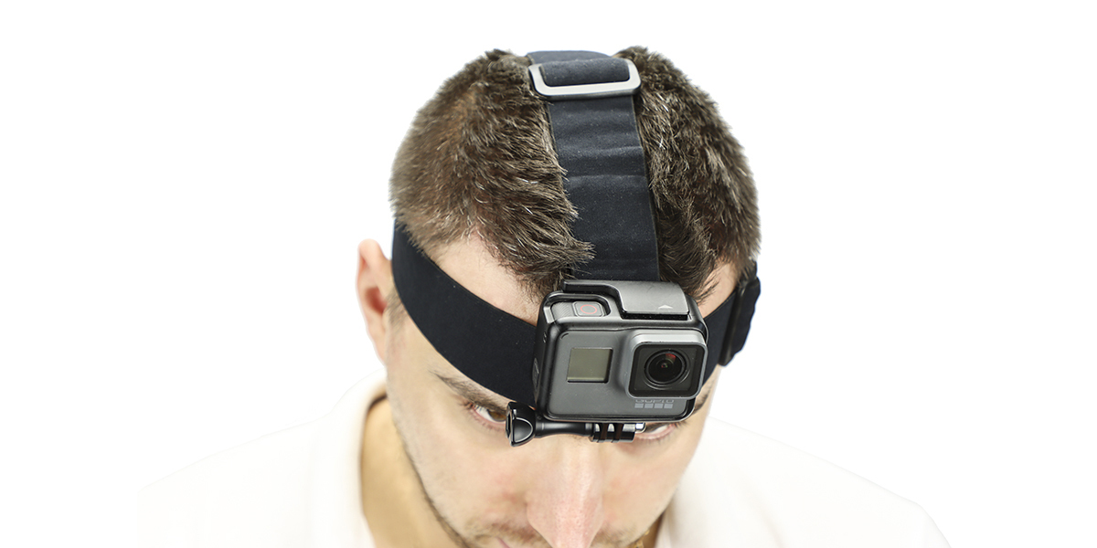 GoPro Head Strap + Quick Clip- крепление на голову