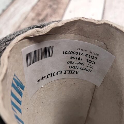 Фасонная лента хлопок/па MILLEFILI NINTENDO 175 серо-коричневый