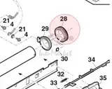 Шестерня тефлонового вала 38T Sharp AR-M236, 276, 237, 277