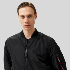 Бомбер Alpha Industries MA-1 Reversible Onion Quilted Black (Черный)