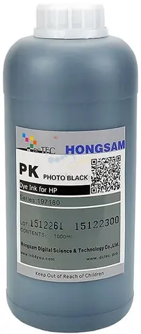 Чернила водные DCTec DCD-T610 photo black 1000мл (Для принтеров HP T610, T1100, T1120)