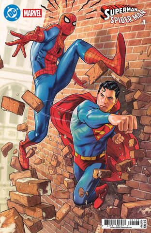 DC Marvel Superman Spider-Man #1 (Cover P) (Joshua Middleton Cover) (ПРЕДЗАКАЗ!)