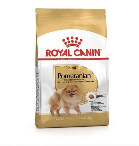 Royal Canin POMERANIAN Adult сухой корм для собак породы померанский шпиц 1,5кг