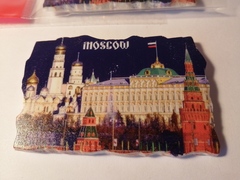 Магнит фреска полистоун с видами Москвы