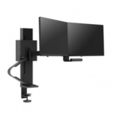 Ergotron TRACE настольный кронштейн для двух мониторов до 27", черный