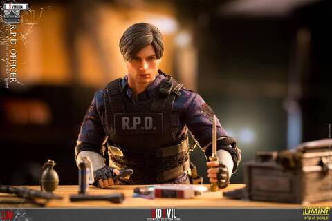 Резидент Ивел фигурка 1/12 Офицер R.P.D. Версия S