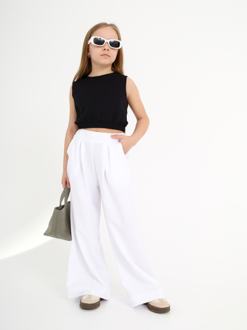 Брюки Лен, белые