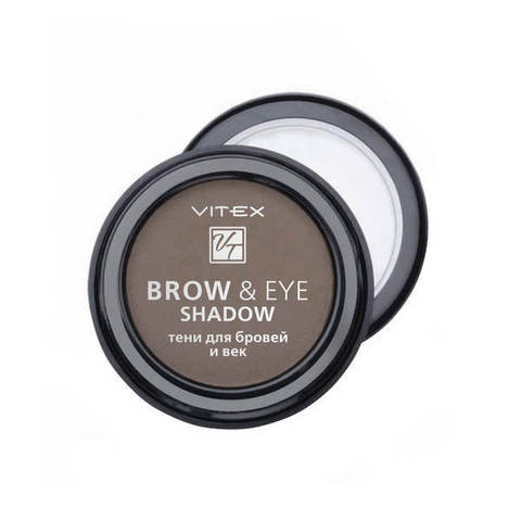 Тени для бровей и век  Brow & Eye Shadow  тон 14 Chocolate , ( Витэкс )