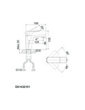 Смеситель для раковины D&K Berlin Technische (DA1432115)