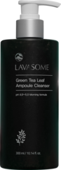Lavasome   Очищающая пенка с экстрактом листьев зеленого чая-  GREEN TRA LEAF AMPOULE CLEANSER, 300 мл