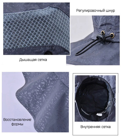 Картинка шляпа Skully Wear YFM-9023 khaki-coffe - 3