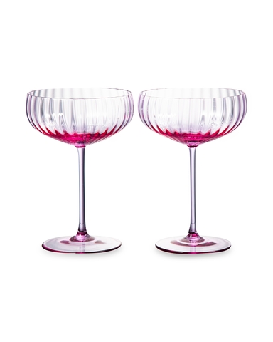 Набор креманок для шампанского 2шт 280мл Anna Von Lipa Лион лиловый