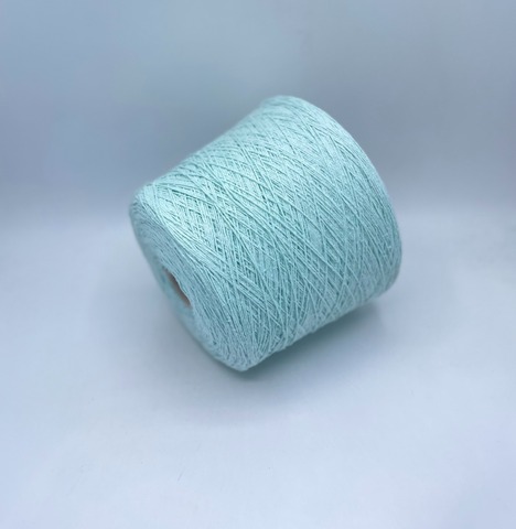 FBSILK (пр.Италия) art-Seta bourette 400м/100гр, 100%Буретный шелк цвет-Мятный, арт.34961