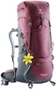 Картинка рюкзак туристический Deuter Aircontact Lite 45+10 SL Maron-Graphite - 1