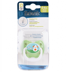 Пустышка PreVent КЛАССИК, 0-6 месяцев, с крышкой, для мальчиков (стандарт)