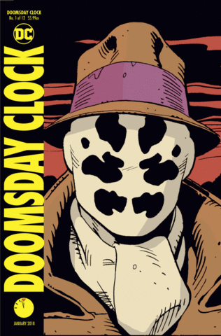 Doomsday Clock # 1 Lenticular cover