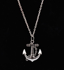 Купить подвеску в морском стиле с якорем - Магазин тельняшек.ру 8-800-700-93-18Подвеска Серебряный якорь в Магазине тельняшек