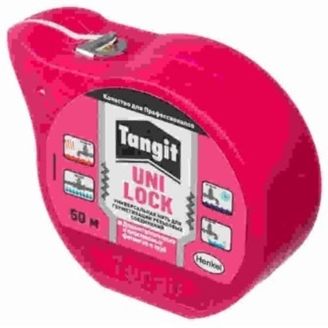Tangit Uni-Lock 50 м - нить универсальная для герметизации резьбовых соединений
