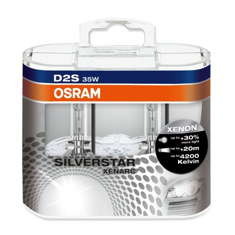 Лампа ксенон D2S (4150К) Osram Xenarc Silverstar