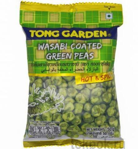 Зеленый горошек в панировке васаби Tong Garden, 50 гр