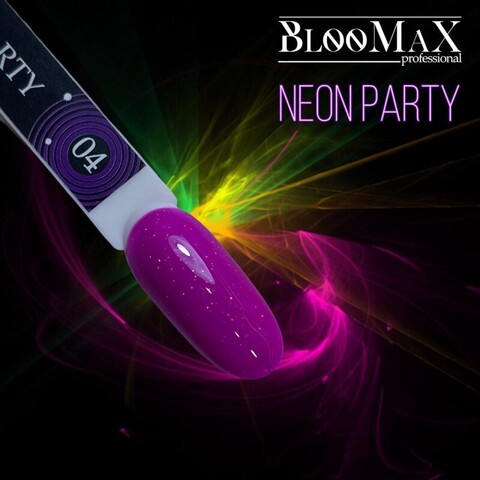 Гель лак BlooMaX Neon Party 04, 8мл