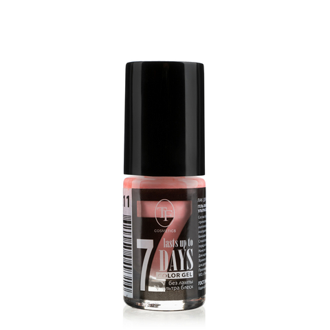 TF Лак для ногтей COLOR GEL тон 211 Creamy pink/Сливочно-розовый 8мл