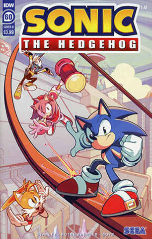 Sonic The Hedgehog Vol 3 #60 (Cover B)