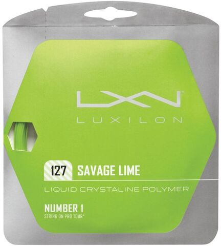 Теннисные струны Luxilon Savage Lime 127 (12,2 m)