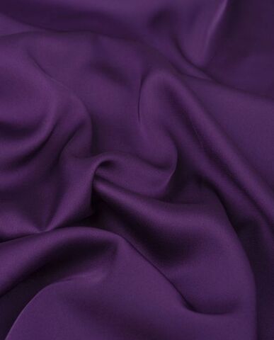 Портьерная ткань блэкаут однотонный фиолетовый. Арт. Ш301-49