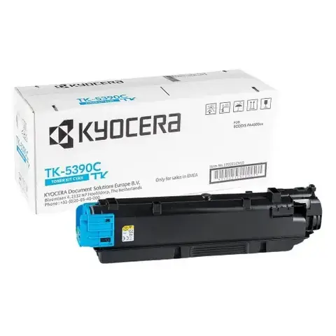 Тонер-картридж Kyocera TK-5390C для Kyocera ECOSYS PA4500cx. Оригинальный