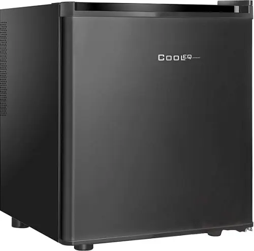 Шкаф холодильный с глухой дверью COOLEQ TBC-38S черный термоэлектрический