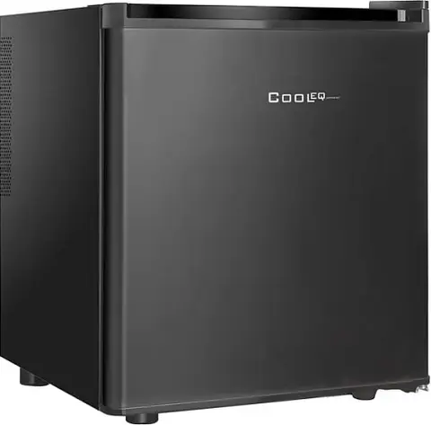 Шкаф холодильный с глухой дверью COOLEQ TBC-38S черный термоэлектрический