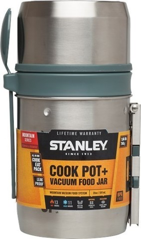 Картинка термос Stanley Mountain 0,6L Стальной - 4