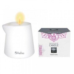 Массажные свечка с ароматом Малина & Ванильный крем от Shiatsu 130 гр.
