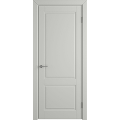 Купить Межкомнатная дверь эмаль VFD Dorren Cotton серая глухая