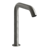Gessi 316 INTRECCIO Смеситель для раковины, электронный, с кран-фильтром для регулировки температ и напора воды, выс излива 230 мм, цвет Steel Brushed 54180#239