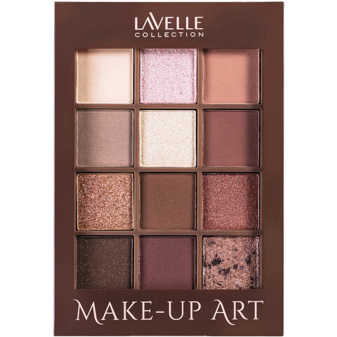 LavelleCollection Тени для век Make up art тон 02 midseason розово-коричневый нюд