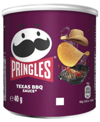 Чипсы Pringles со вкусом соуса Техас Барбекю (маленькая упаковка)