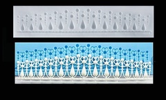 Силиконовый коврик для айсинга и декора ожерелье Чокер