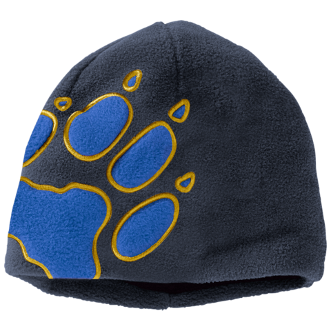 Картинка шапка Jack Wolfskin front paw hat kids night blue - 1