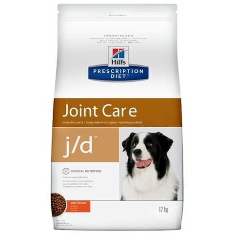 Hill's Prescription Diet J/D Canine Mobility dry 12 кг