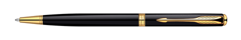 Ручка шариковая Parker Sonnet Slim K430 Essential, Laсquer Black GT (S0808740)