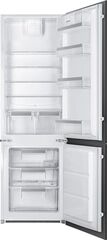 Smeg C81721F Встраиваемый комбинированный холодильник фото