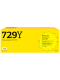 Картридж T2 TC-C729Y для Canon i-SENSYS LBP7010C/HP LJ Pro CP1025 (1000 стр.) Желтый, с чипом