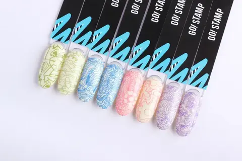 Пластина для стемпинга GO STAMP 222 Zen Colors