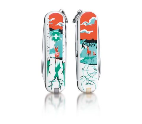 Нож-брелок Victorinox Classic LE 2015, 58 mm They‘ll Grow, Deer (0.6223.L1507)