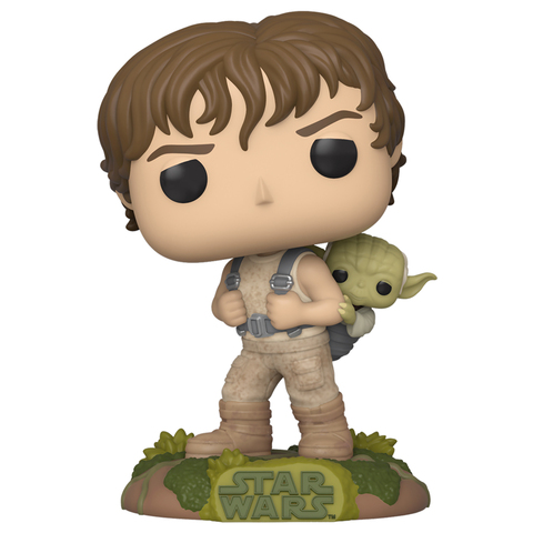 Фигурка Funko POP! Bobble Star Wars Ep 5 ESB Training Luke with Yoda 46768