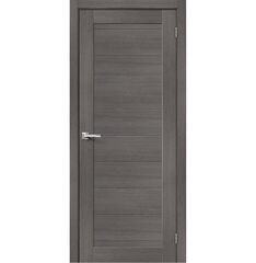Купить Межкомнатная дверь экошпон Bravo-21 Grey Melinga глухая